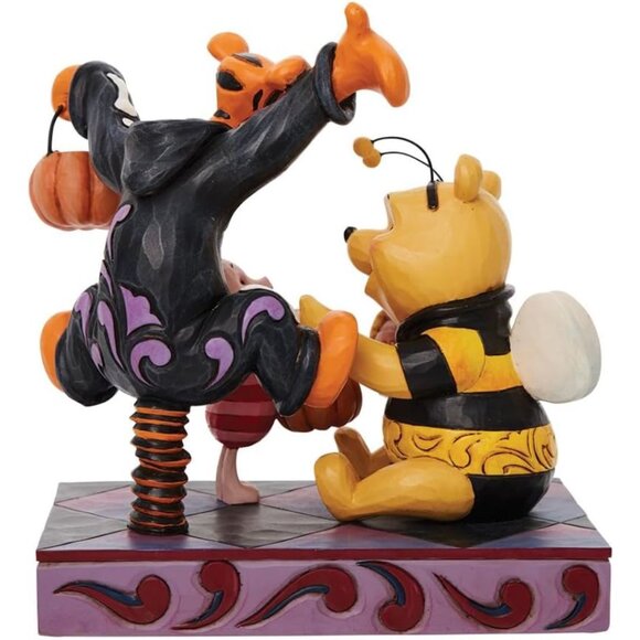 Disney Traditions by Jim Shore Winnie The Pooh and Friends Halloween Figurine - Picture 3 of 8
